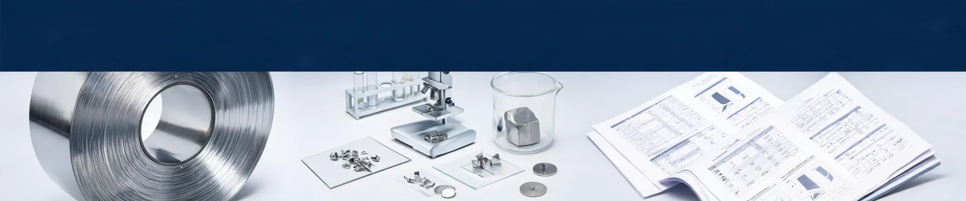Stainless steel article header