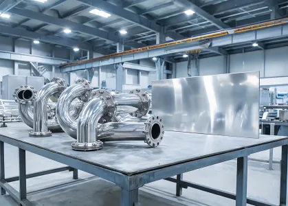Process plant stainless steel