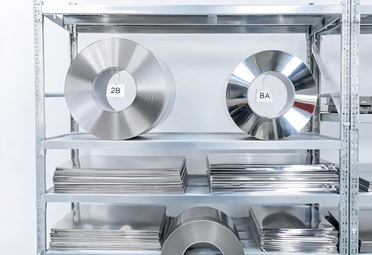 Stainless steel coils and sheet