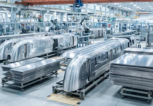 Rail stainless steel panels