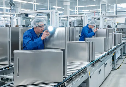 Consumer appliance stainless